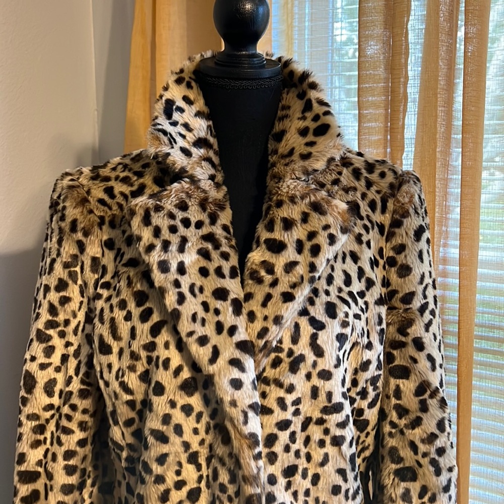 CAbi Faux Fur Coat